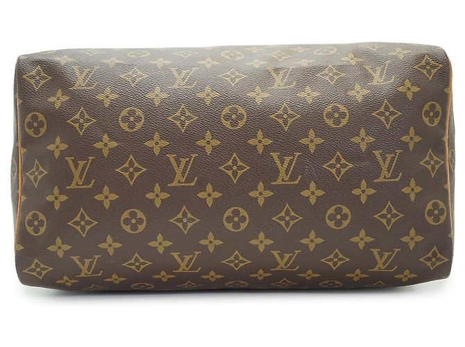 Louis Vuitton Vintage Cloth Handtasche Speedy Braun - Ansicht 3