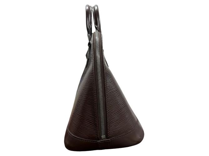 Louis Vuitton Epi Handtasche Braun - Ansicht 5