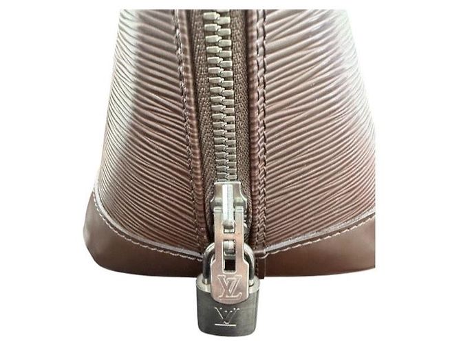 Louis Vuitton Epi Handtasche Braun - Ansicht 7