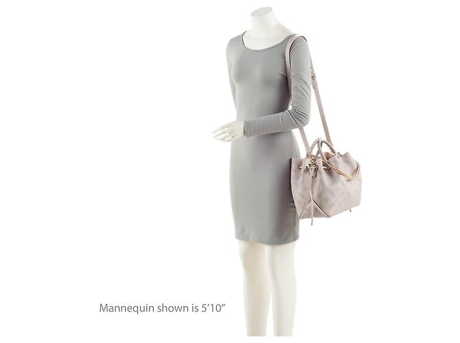 Louis Vuitton Mahina Bloom Leather Bella Tote Braun Beige - Ansicht 5
