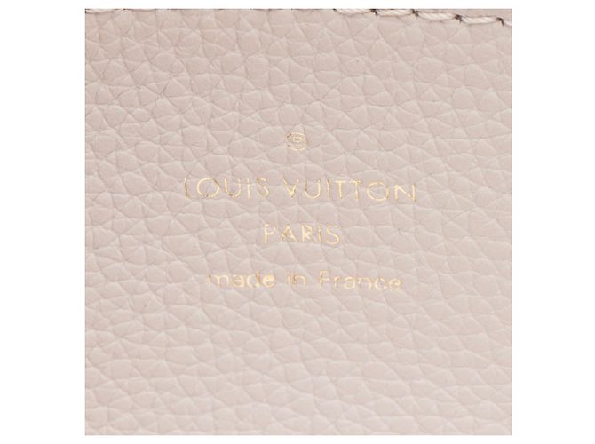 Louis Vuitton Mahina Bloom Leather Bella Tote Braun Beige - Ansicht 7
