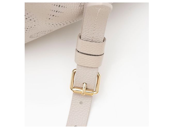 Louis Vuitton Mahina Bloom Leather Bella Tote Braun Beige - Ansicht 9