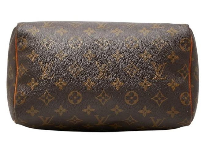 Louis Vuitton Speedy 25 Mini Boston Bag Marrom - vista 3