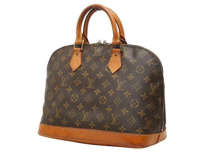 Borsa Louis Vuitton Alma PM M51130 Marrone - vista 2