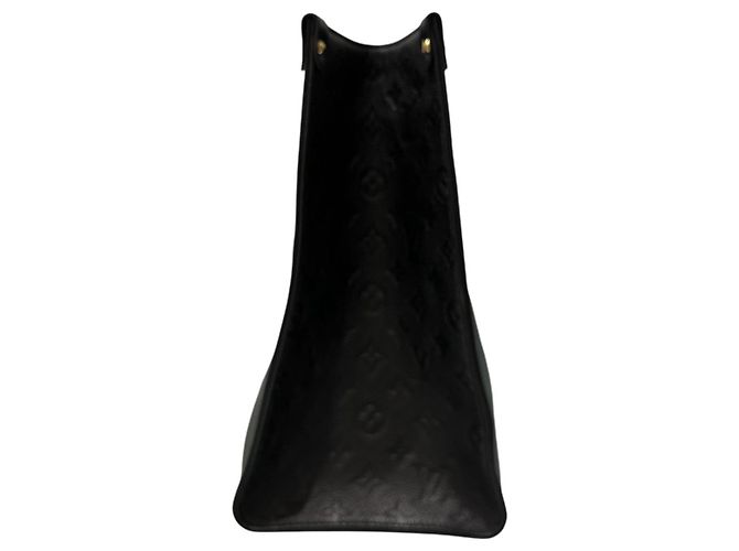 Borsa Tote Louis Vuitton OnTheGo Monogram Empreinte Nero - vista 4