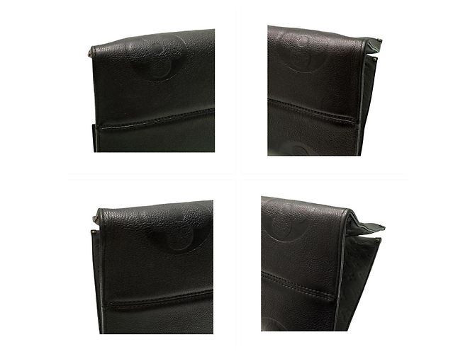 Borsa Tote Louis Vuitton OnTheGo Monogram Empreinte Nero - vista 6