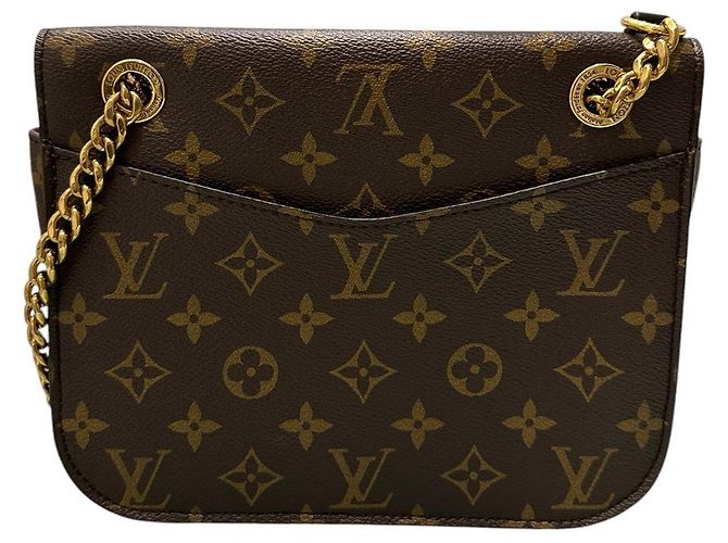 Louis Vuitton Monogram Passy Schultertasche Braun - Ansicht 2
