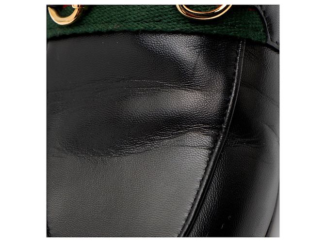 Mules Princetown in pelle Gucci - Size 7 / 37 Nero - vista 9
