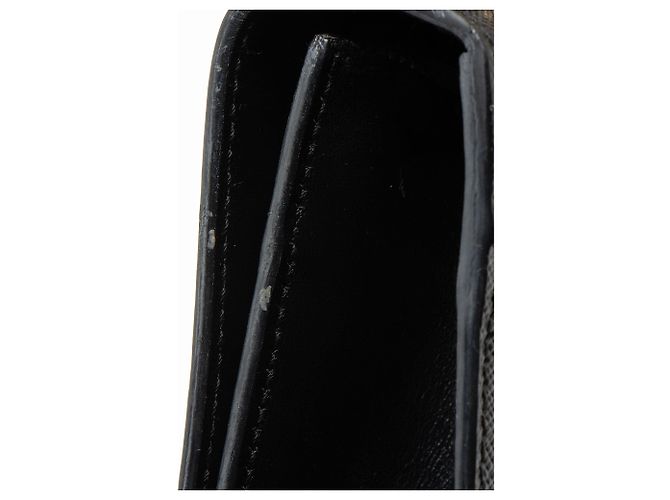 Sac à épaule petit Prada Saffiano Chain Noir - vue 10