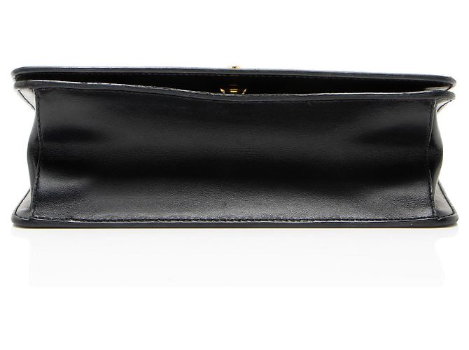 Sac à épaule petit Prada Saffiano Chain Noir - vue 4