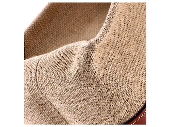 Chloé Woody Tote aus Canvas und Leder Medium Braun - Ansicht 6