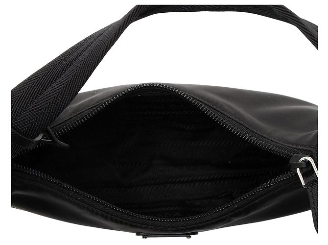Prada Tessuto Re-Edition 2000 Mini Hobo Preto - vista 6