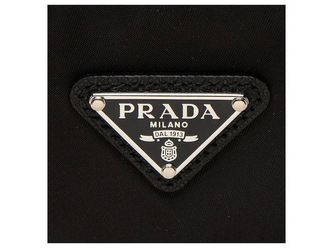 Prada Tessuto Re-Edition 2000 Mini Hobo Preto - vista 8