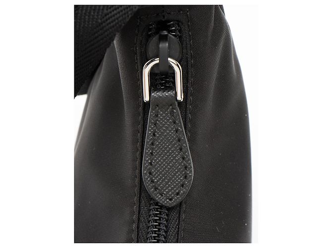 Prada Tessuto Re-Edition 2000 Mini Hobo Preto - vista 9