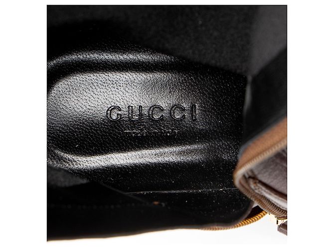 Botas de cano curto Gucci em couro Horsebit - Tamanho 7 / 37 Marrom - vista 6