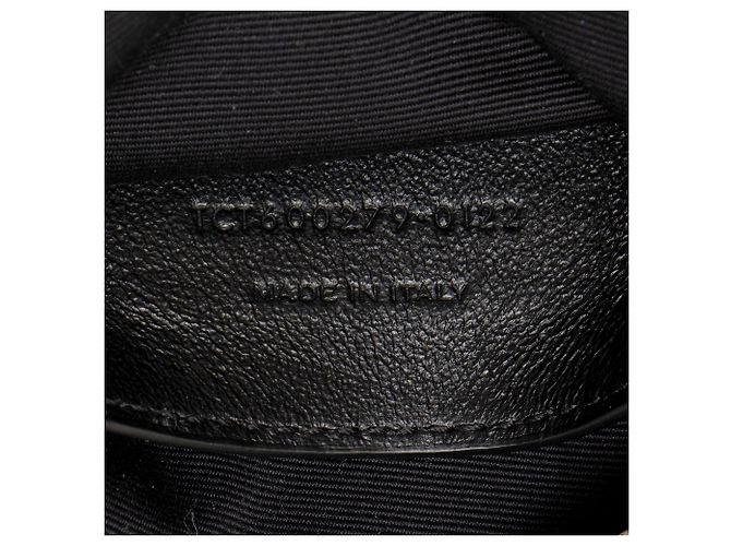 Autre Marque Saint Laurent College Medium Schultertasche aus gestepptem Kalbsleder mit Monogramm Weiß - Ansicht 6