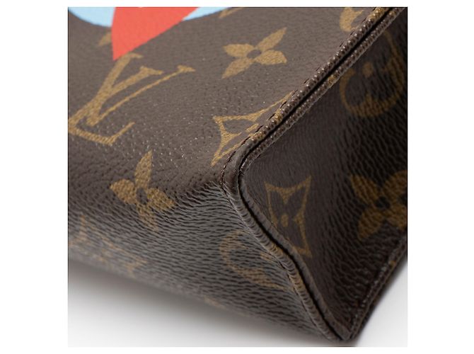 Neceser Louis Vuitton Limited Edition Monogram Canvas Patches 26 Castaño - vista 9