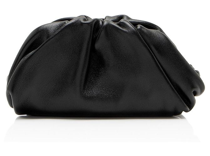 Bottega Veneta Clutch Extra Mini The Pouch in pelle di vitello Nero - vista 3