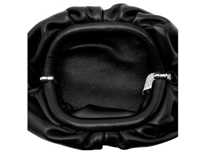 Bottega Veneta Clutch Extra Mini The Pouch in pelle di vitello Nero - vista 6