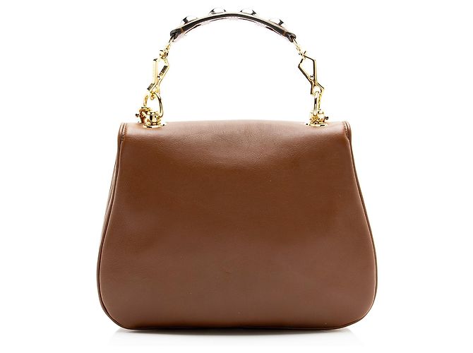 Borsa a tracolla media Blondie in pelle Gucci Marrone - vista 3