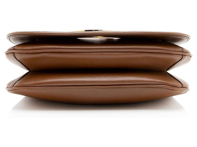Borsa a tracolla media Blondie in pelle Gucci Marrone - vista 4