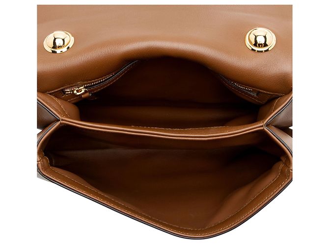 Borsa a tracolla media Blondie in pelle Gucci Marrone - vista 7