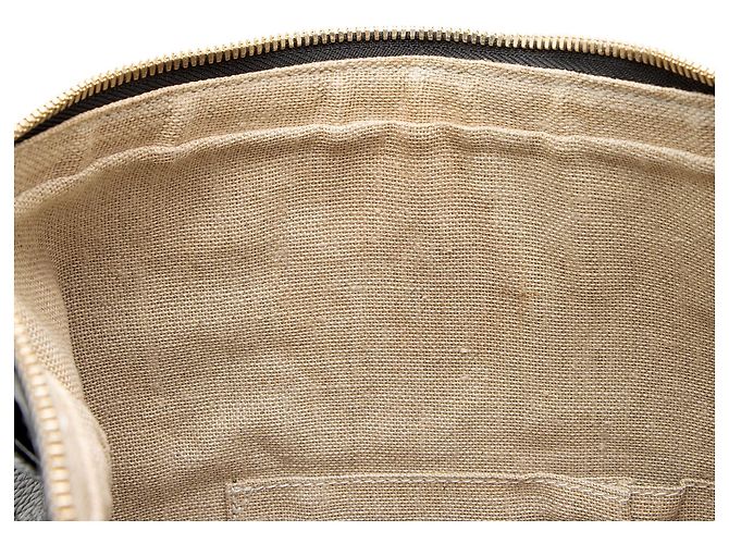 Borsa Hobo Gucci in pelle con ciondolo G intrecciata Nero - vista 10