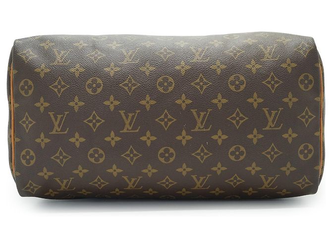 Louis Vuitton Vintage Cloth Handtasche Speedy Braun - Ansicht 3