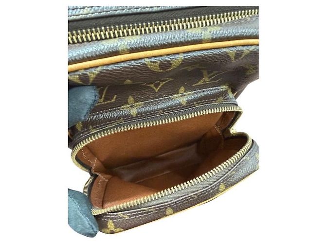 Bolso de hombro Louis Vuitton Monogram Castaño - vista 6
