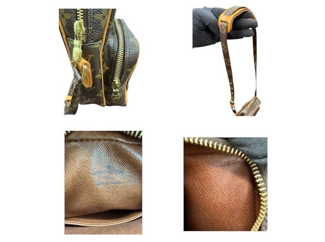 Bolso de hombro Louis Vuitton Monogram Castaño - vista 9