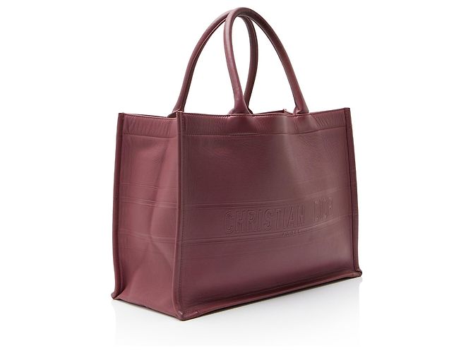 Autre Marque Dior Book Tote Medium en piel de becerro Rosa - vista 2