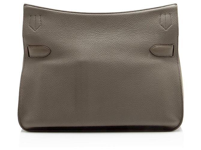 Hermès Hermes Taurillon Clemence Jypsiere 34 Messenger Gris - vista 3