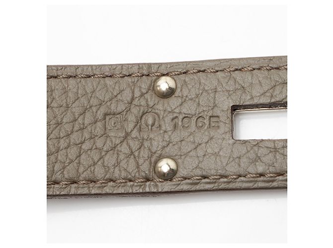 Hermès Hermes Taurillon Clemence Jypsiere 34 Messenger Gris - vista 6