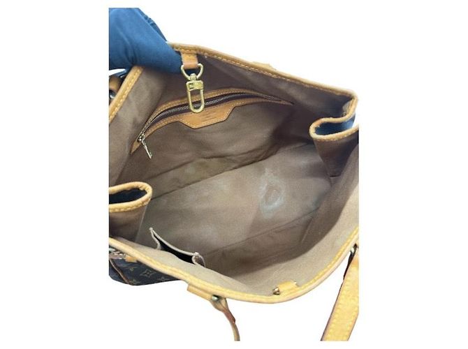 Saco Tote Louis Vuitton Monogram Marrom - vista 6