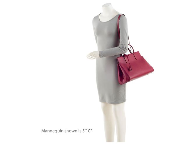 Sac Louis Vuitton Marly MM en cuir Epi Rose - vue 5