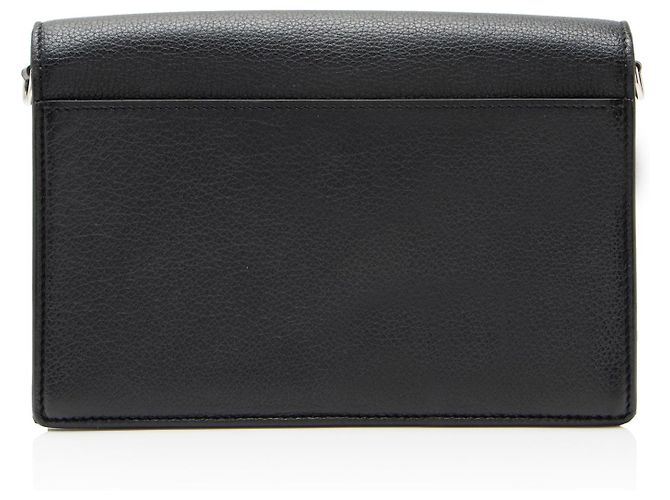 Louis Vuitton Lockme Pochette Crossbody en piel de becerro Negro - vista 3