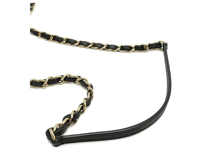 Borsa a tracolla Chanel Matelassé con catena Nero - vista 4
