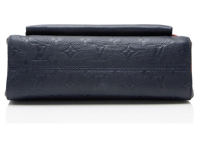 Bolso de hombro Louis Vuitton Monogram Empreinte Vavin PM Azul - vista 4