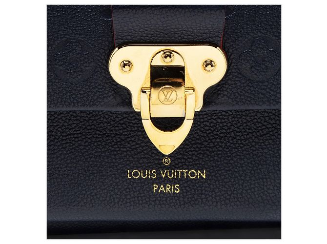 Bolso de hombro Louis Vuitton Monogram Empreinte Vavin PM Azul - vista 9