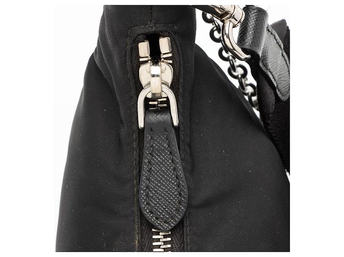 Prada Tessuto Re-Edition 2005 Crossbody Negro - vista 10