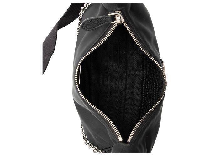 Prada Tessuto Re-Edition 2005 Crossbody Negro - vista 6