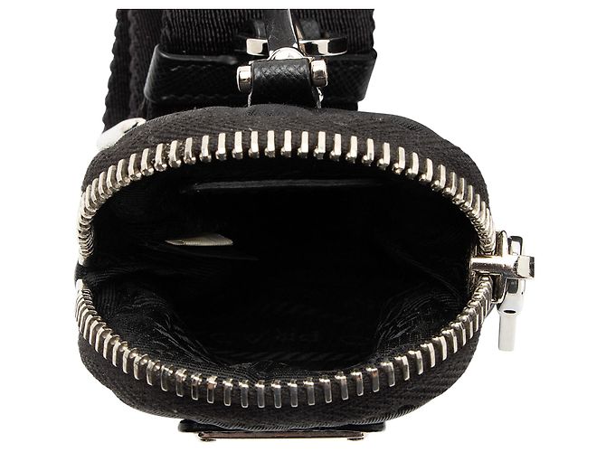 Prada Tessuto Re-Edition 2005 Crossbody Negro - vista 7