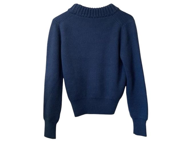 Autre Marque AK+1 BEAMS Pullover Knit Azul Azul marino - vista 2
