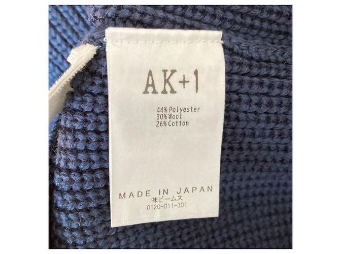 Autre Marque AK+1 BEAMS Pullover Knit Azul Azul marino - vista 5