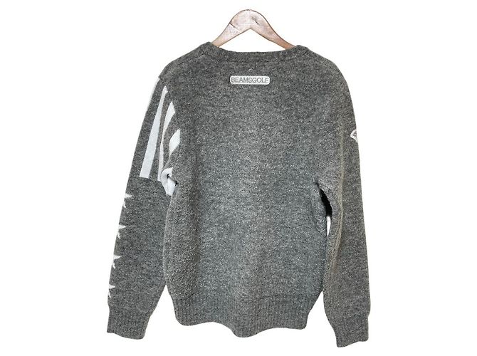Autre Marque Jersey de punto BEAMS GOLF US Flag Castaño - vista 2