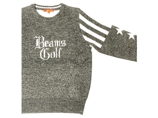 Autre Marque Jersey de punto BEAMS GOLF US Flag Castaño - vista 3