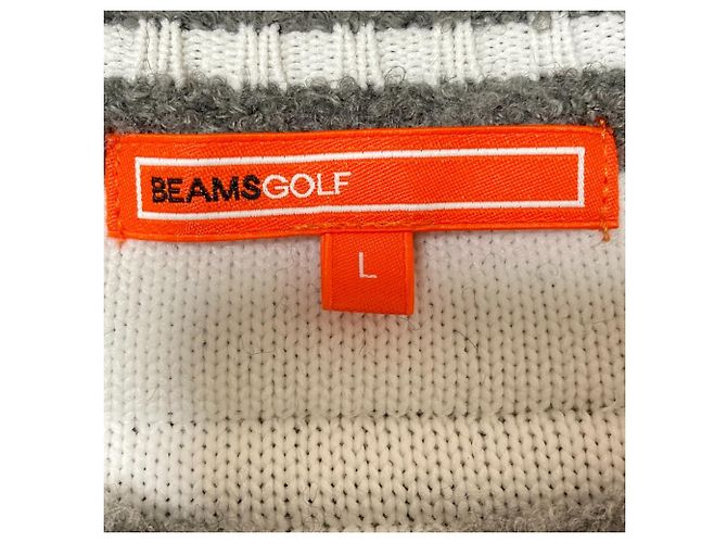 Autre Marque Jersey de punto BEAMS GOLF US Flag Castaño - vista 4