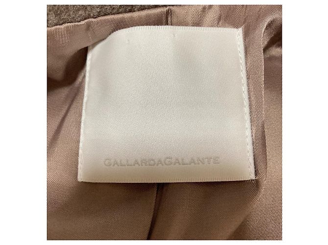 Autre Marque Abrigo Chester de lana GALLARDAGALANTE Castaño - vista 5