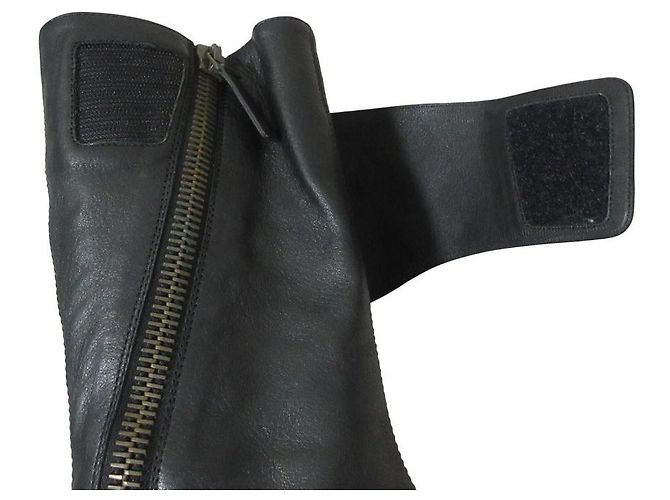 Chloé Bottines en cuir Chloe Noir - vue 7