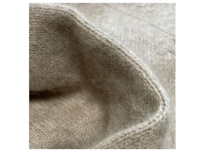 Autre Marque EMMEL REFINES Turtleneck Knit Sweater Brown - view 7